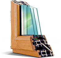 Алюмо-деревянные окна